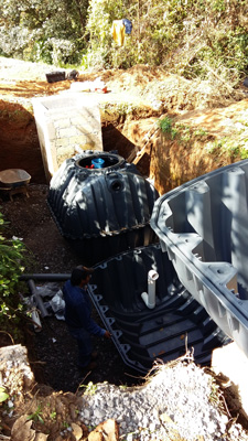 Instalación de tanque Carat